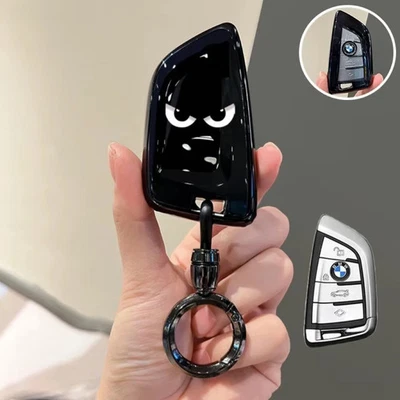 Key Fob Case Cover for BMW X3 X5 X6 1 2 3 4 5 6 Series M5 Key Protective Design - Image 1 of 3