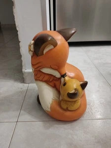 Volpe con Cucciolo Maxi Thun - Imagen 1 de 8