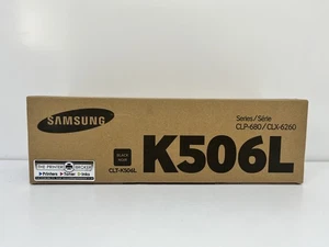 Samsung CLP-680 CLX-6260 Black Toner Cartridge CLT-K506L - Picture 1 of 13