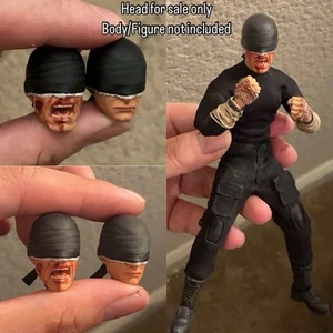 Custom 1:12 Daredevil Vigilante Headsculpt Painted Head Fit For Notaman/Mezco - Picture 1 of 10