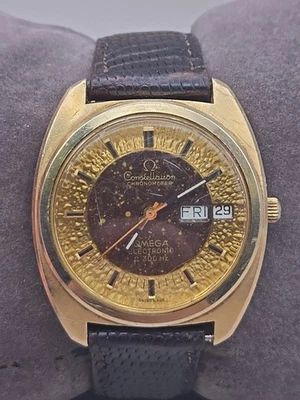 Reloj Omega Constellation Electrónico F300 Hz Vintage Dial Polvo de Estrellas Hombre 198.0034 Foto 1 de 4
