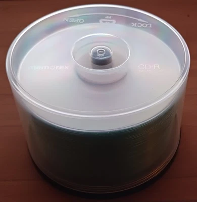 Memorex CD-R 52X 700MB 80 Min Blank Compact Discs 45 Count - Open/Unused - Image 1 of 2