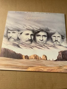 “Highwayman” Jennings, Nelson, Cash, Kristofferson 1985 Vinyl LP Record - Picture 1 of 7