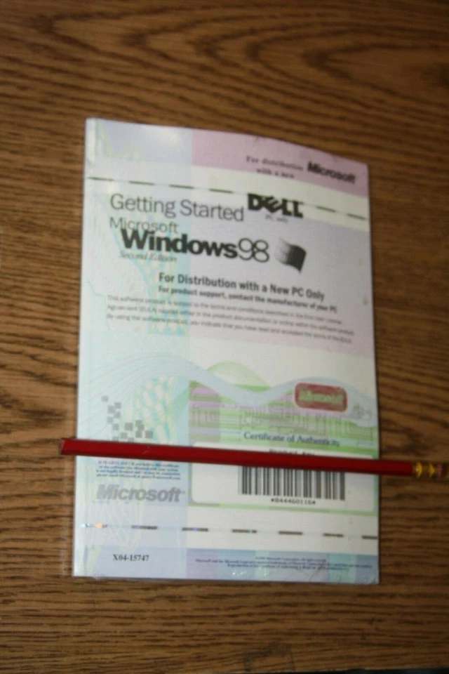Microsoft Windows 98  Boot Disk (floppy) and CD With Product Key BOX-M - Image 1 of 3
