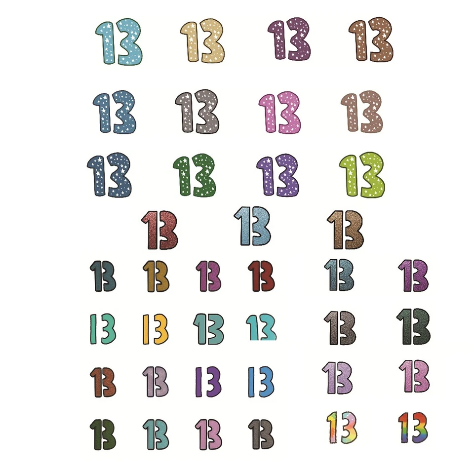 Lucky 13 Fake Tattoo - Waterproof Music Fan Body Art for Taylor Swift