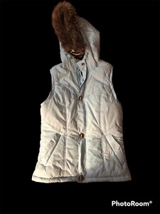 Chaleco con Capucha Burton Snowboarding/Ski Dri Ride Azul Claro Talla Pequeña - Imagen 1 de 8