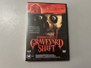 Graveyard Shift DVD, 1990 Horror Stephen King, David Andrews, Kelly Wolf, R4
