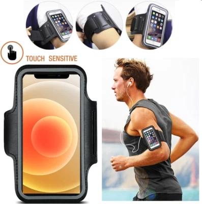 Sports Arm Band Mobile Phone Holder Running Gym Armband Exercise All Phones - Image 1 of 4