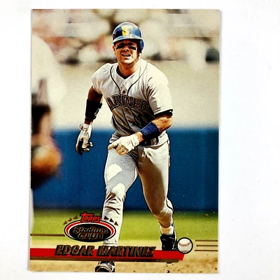 Edgar Martinez 1993 Topps Stadium Club Card #331 MLB Seattle Mariners - Image 1 of 2
