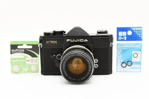 *Exc+5* FUJICA ST701 Black SLR Film Camera f/1.8 55mm From Japan #3955 - Picture 1 of 13