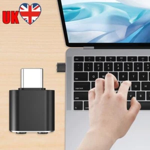 USB C Mouse Jiggler Mover Undetectable 3 Modes with Switch Button (Black) - Picture 1 of 9