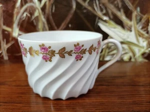 HAVILAND Limoges France TORSE Rose mit Gold, edle Kaffeetasse - Picture 1 of 4
