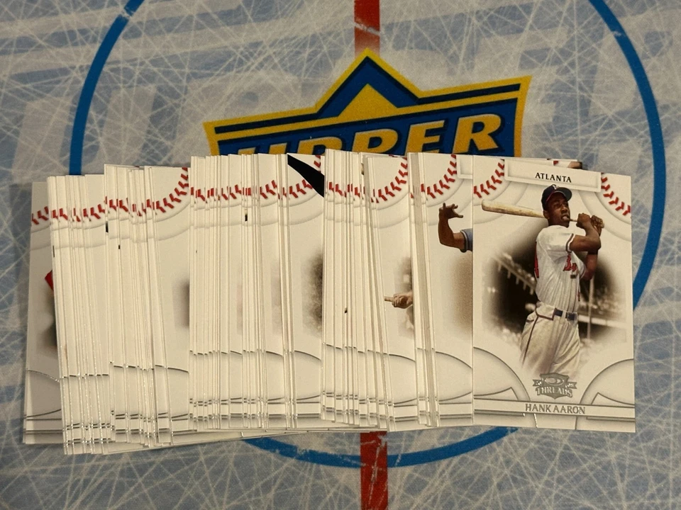 2008 Donruss Threads Baseball Complete Set 1-100 - Joe Jackson Nolan Ryan AARON - Image 1 of 1