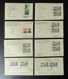 EGYPT LOT OF 8 FIRST DAY COVERS FROM 1948 - Picture 1 of 4
