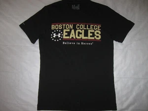 Boston College Eagles Wounded Warrior Project T Shirt Men's Small Under Armour - Picture 1 of 4
