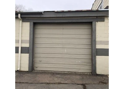 Puerta de garaje Lift Master completa, con motor, rieles, resortes, mando a distancia, botón  Foto 1 de 4