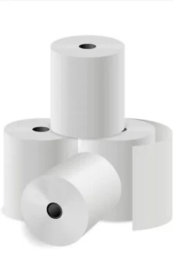 PREMIUM ROLLS Thermal Paper Till Rolls 80x70mm (Box Of 60 Rolls) Epos Machine Just Eat