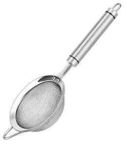304 Stainless Steel Fine Mesh Strainers for Kitchen, Colander-Skimmer with Ha... - Picture 1 of 7