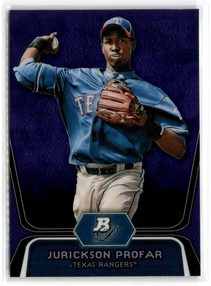 Bowman Platinum Baseball 2012 (base y refractores púrpuras) - varios descuentos Foto 1 de 1