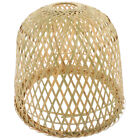 Bambus Weben Lampenschirm Gewobener Korb Esstischdekoration