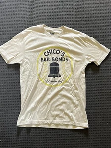Super 70s Sports Bad News Bears Chico’s Bail Bonds T-Shirt size Large - Picture 1 of 3