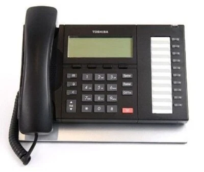 Toshiba Strata IP5022-SD 10-Button Display IP Speakerphone - Black NIB - Image 1 of 3