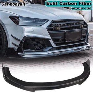 Spoiler attacco anteriore in carbonio adatto per Audi A7 Sline S7 2019-20 - Foto 1 di 13