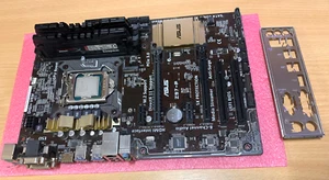 Carte mère ASUS Z97-P et processeur i7, 16 Go Hyper-Beast M.2 et HDMI Inc I/O Shield - Photo 1/6