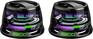 Confezione 2 Supporti Telefono Bluetooth Magnetici Wireless Gaming Altoparlante LED Impermeabile IP67 - Foto 1 di 20