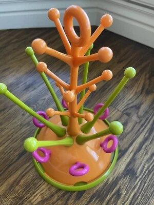 Beaba Baby Infant Feeding Bottle Drying Rack Countertop Tree Multi Colored - Image 1 of 4