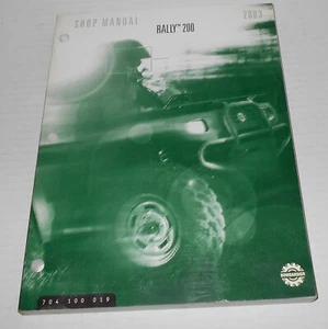 Bombardier Rally 200 ATV 2003 Shop Manual - Foto 1 di 3