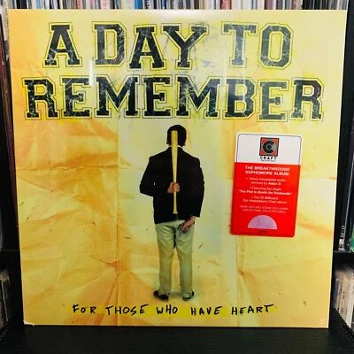 A Day to Remember - For Those Who Have Heart Pink Vinyl LP NEW SEALED RECORD - Image 1 of 2