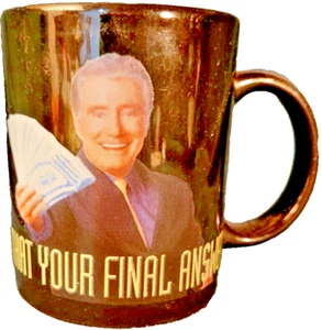 Vintage "Who Wants to be a Millionaire" Regis Philbin Catch Phrase TV Coffee Mug - Picture 1 of 4