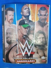 WWE WRESTLING LAMINCARDS EDIBAS COMPLETE COLLECTOR OF ALL CARDS "NEW"