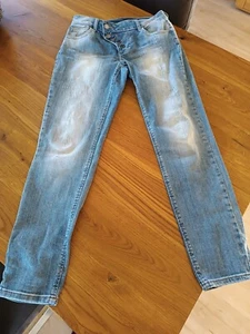 Jeans Used-Look 38 Kurzgröße hellblau NEUwertig BC Best Connections by Heine - Bild 1 von 10