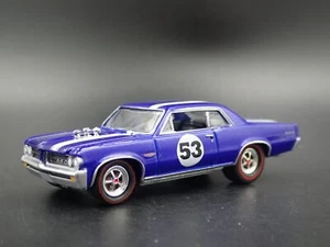 1964 64 PONTIAC Gto Azul Raro 1/64 Escala Coleccionable Maqueta Coche de Modelo - Imagen 1 de 7