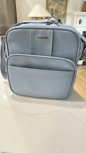 VINTAGE SAMSONITE  MONTBELLO II TOTE SHOULDER  WEEKENDER CARRY ON BAG LIGHT BLUE - Picture 1 of 16