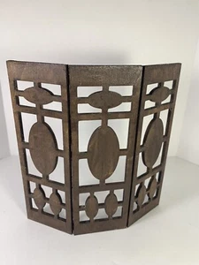 Mid Century Modern Screen Room Divider 1:12 Scale Doll House Miniatures Wood - Picture 1 of 6