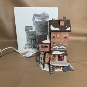 Dept 56 Heritage Dickens Village Collection “Great Denton Mill” 58122 Box/Light - Picture 1 of 8