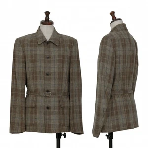 tricot COMME des GARCONS Poly Linen Belted Shirt Jacket Size S-M(K-131352) - Picture 1 of 12