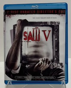 Saw V (Blu-ray) Unrated Director's Cut - Tobin Bell - Horror, Mystery, Thriller - Bild 1 von 3