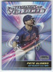 2024 Stadium Club #VV-14 Pete Alonso Virtuosos of Velocity New York Mets 1075 - Bild 1 von 2