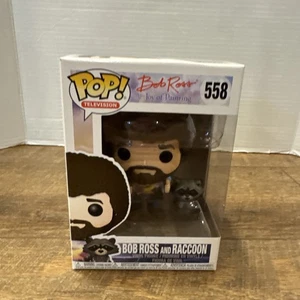 Funko Pop! Vinilo: Bob Ross and Hoot Chase #561 Joy of Painting - Imagen 1 de 8