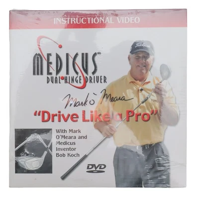 Medicus 高尔夫双铰链驱动器类似专业摆动速度距离训练 DVD 视频 — 第 1/2 张图片