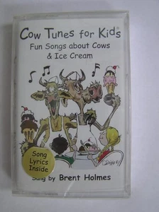 Brent Holmes - Cow Tunes for Kids Fun Songs about Cows & Ice Cream Cassette - Picture 1 of 1