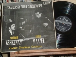UK Decca WB Grooved ED2 SXL 6058 Ashkenazy Maazel Tchaikovsky Piano concerto NM - Picture 1 of 4