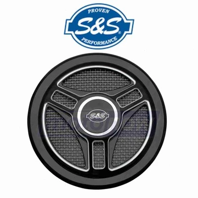 S&S Cycle Stealth Air Cleaner Cover for 2005-2010 Harley Davidson XL883L zy Foto 1 de 4