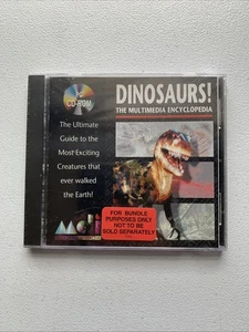 Dinosaurs! The Multimedia Encyclopedia PC Dinosaur Reference Guide Sealed NOS - Picture 1 of 8