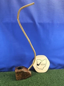 Unique Home Comfort Table Sitter Bamboo Stem Restored Briar Estate Pipe - Picture 1 of 10