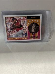 2025 Topps Heritage 1976 Players Icons #76PI-21 Emmanuel Clase Guardians - Bild 1 von 4